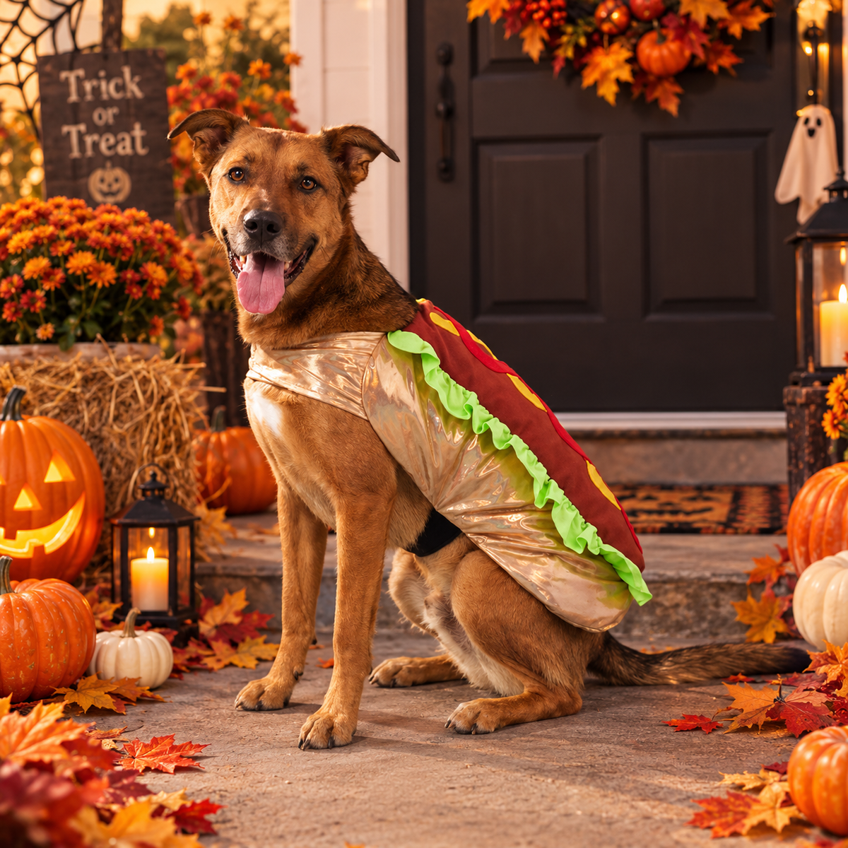 Halloween Hot Dog Costume