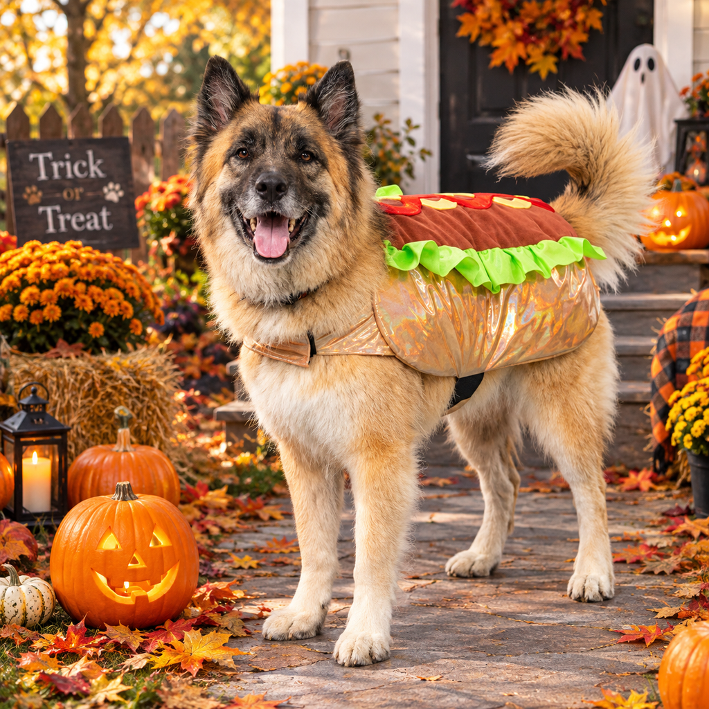 Halloween Hot Dog Costume