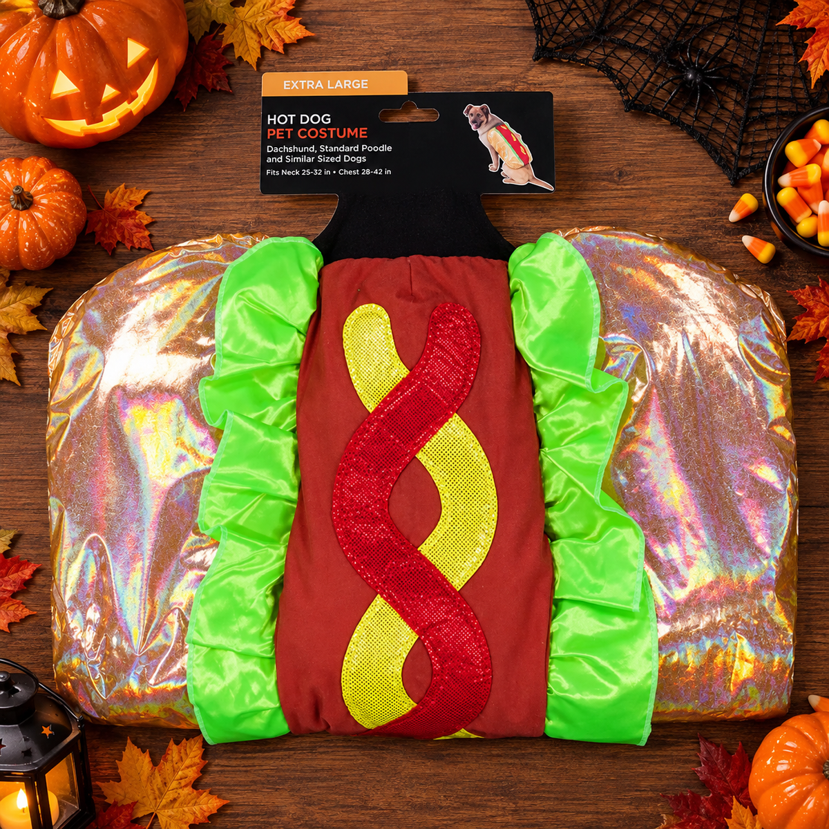 Halloween Hot Dog Costume