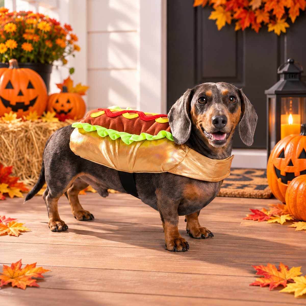 Halloween Hot Dog Costume