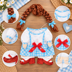 Halloween Gingham Girl Dog Costume