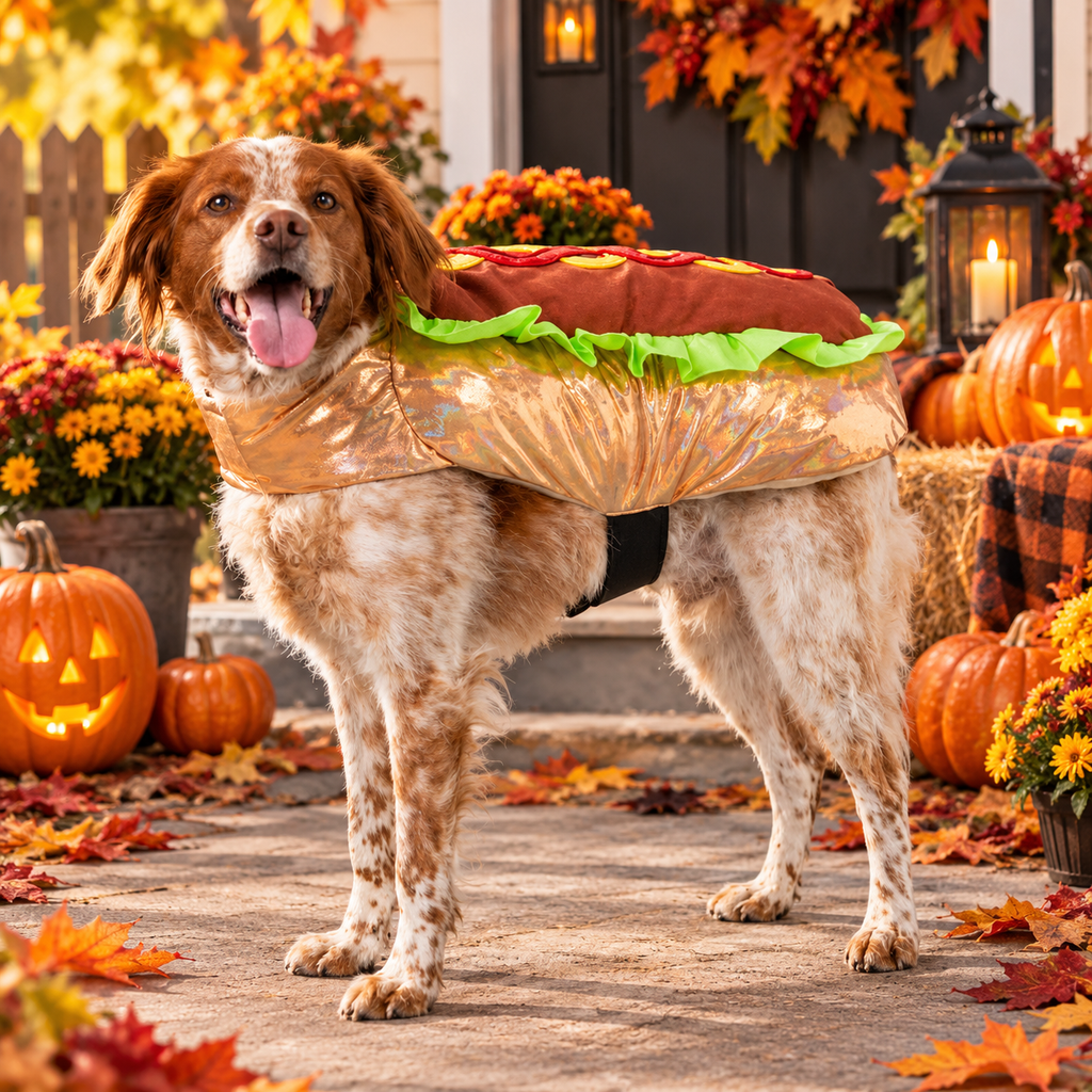 Halloween Hot Dog Costume